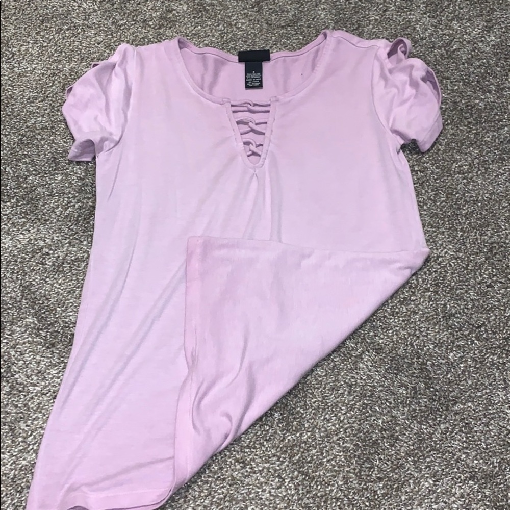 Purple shirt